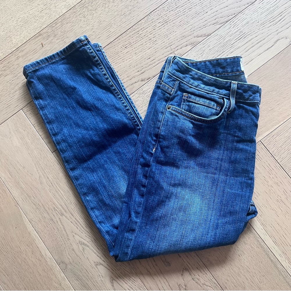 Current Elliot Straight Leg/Relaxed Fit Crop Jeans